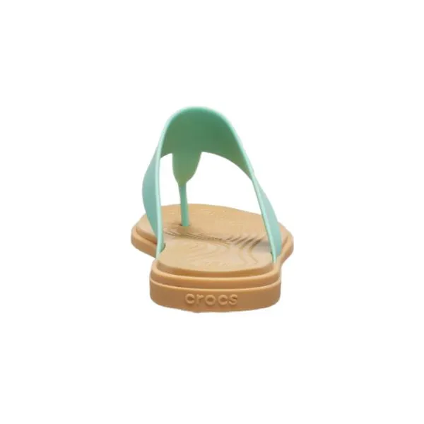 כפכפי קרוקס לנשים Crocs Tulum flip Jade Stone 206752-3UG