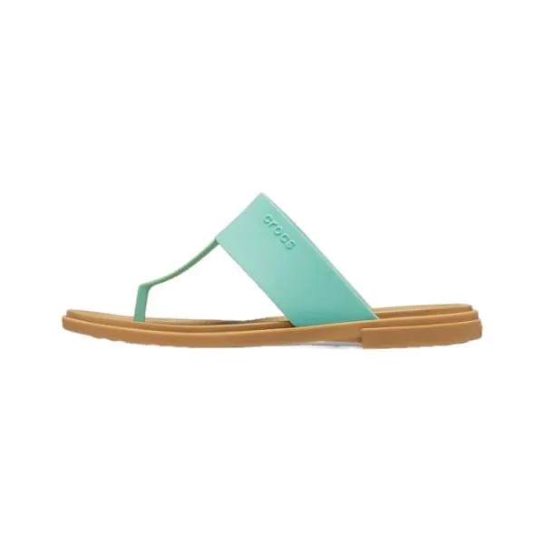 כפכפי קרוקס לנשים Crocs Tulum flip Jade Stone 206752-3UG