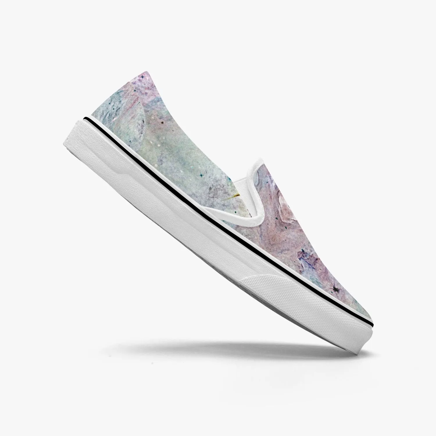 Aphrodite Split-Style Psychedelic Slip-On Shoes