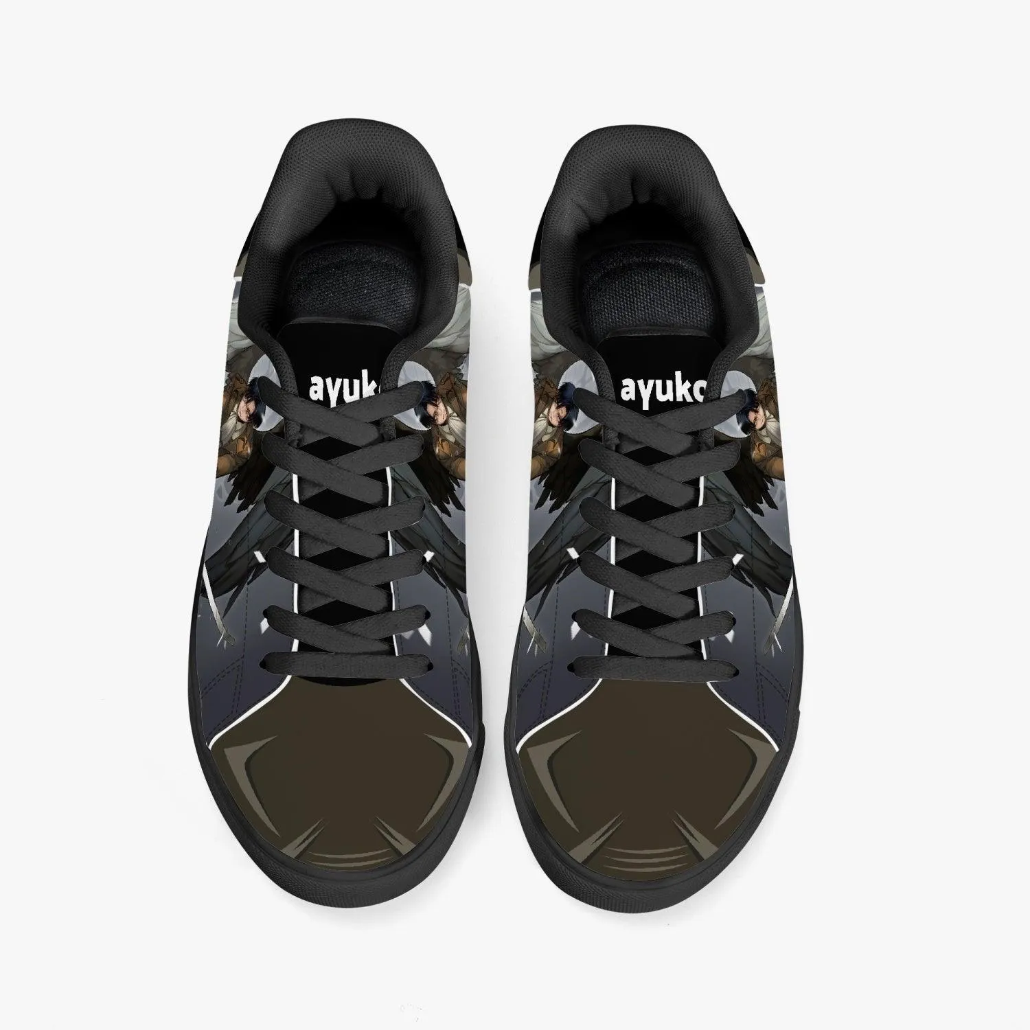 Attack On Titan Levi Ackerman Skate Anime Shoes