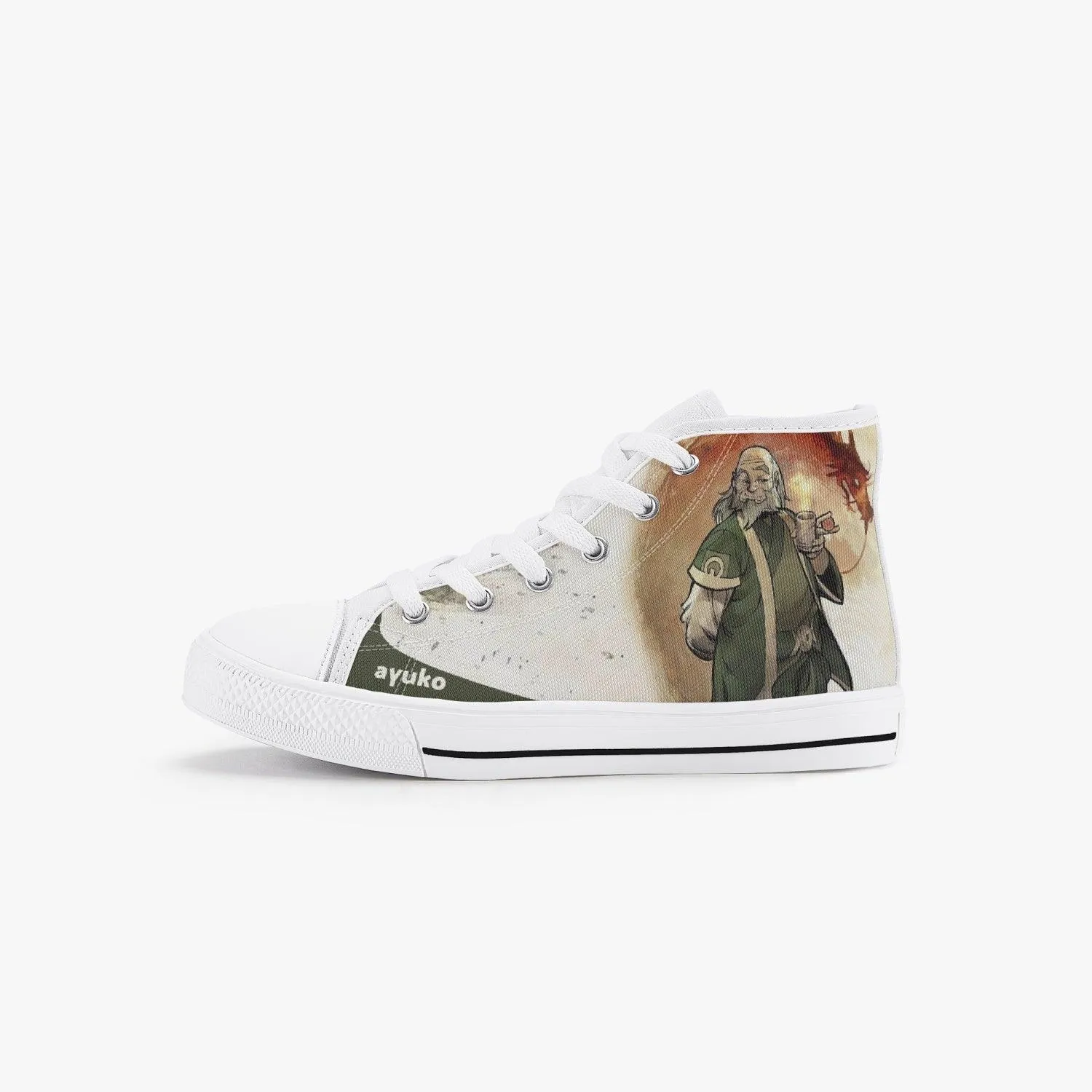 Avatar The Last Airbender Iroh Kids A-Star High Anime Shoes