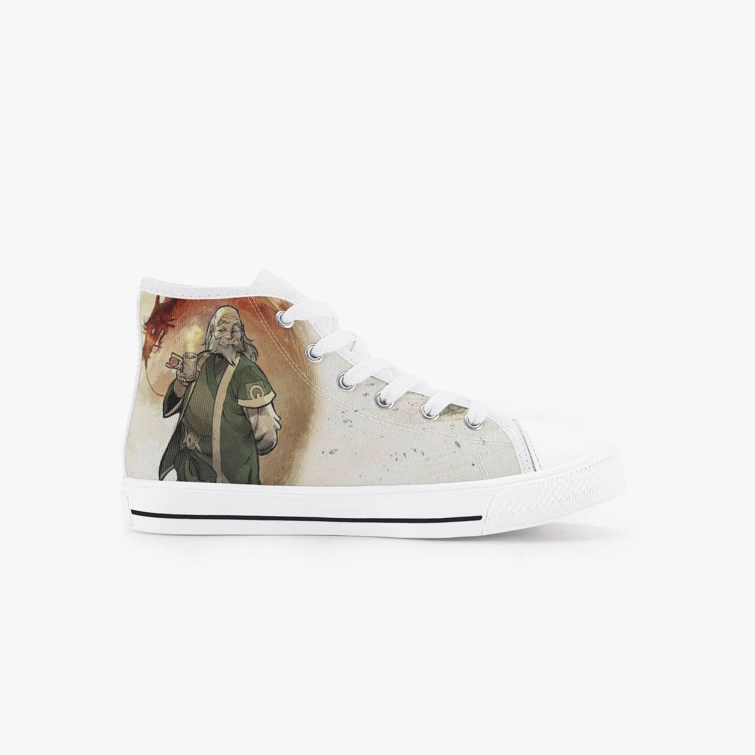 Avatar The Last Airbender Iroh Kids A-Star High Anime Shoes
