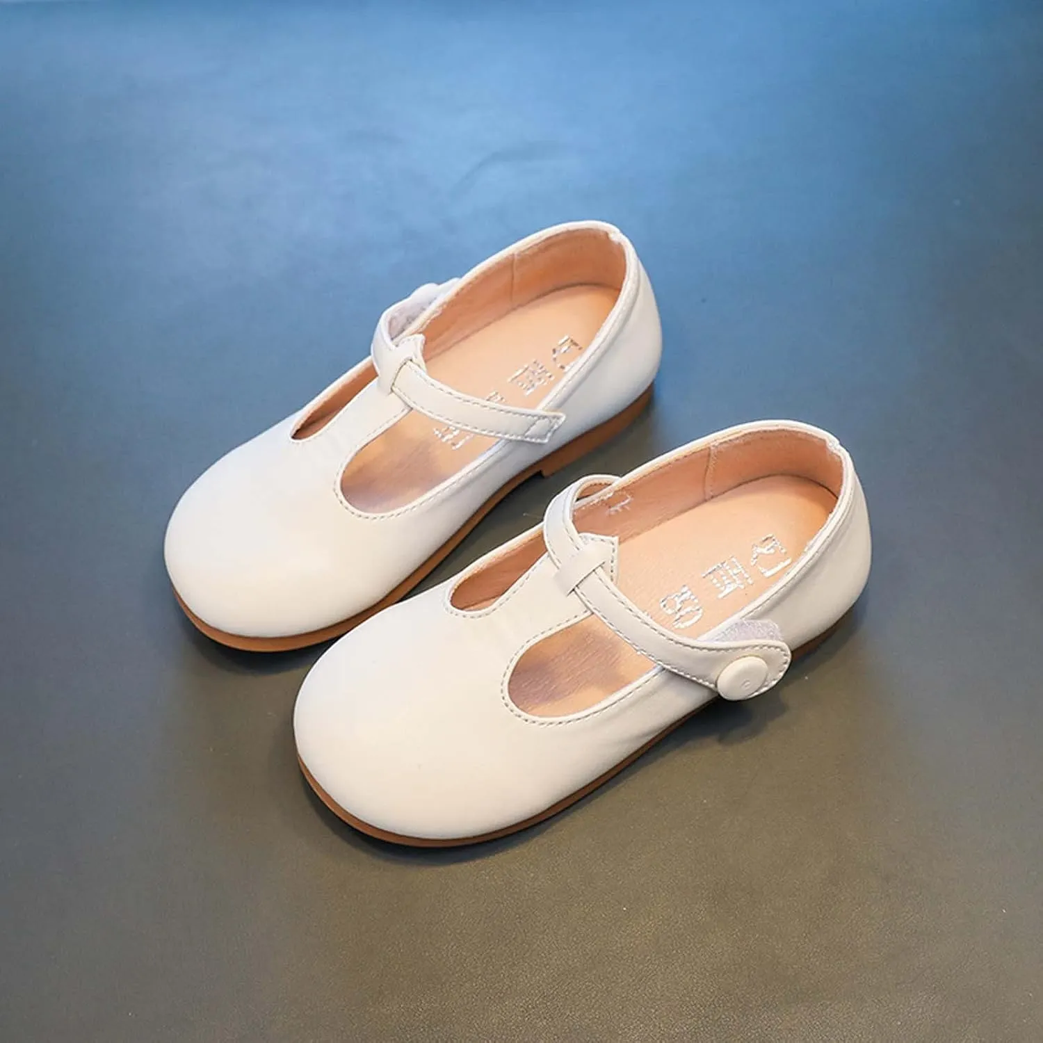 Baby Girl Princess Shoes Slip On Children's Soft-soled Baotou Anti-collision Sandals Soft-soled Dance Leather Shoes