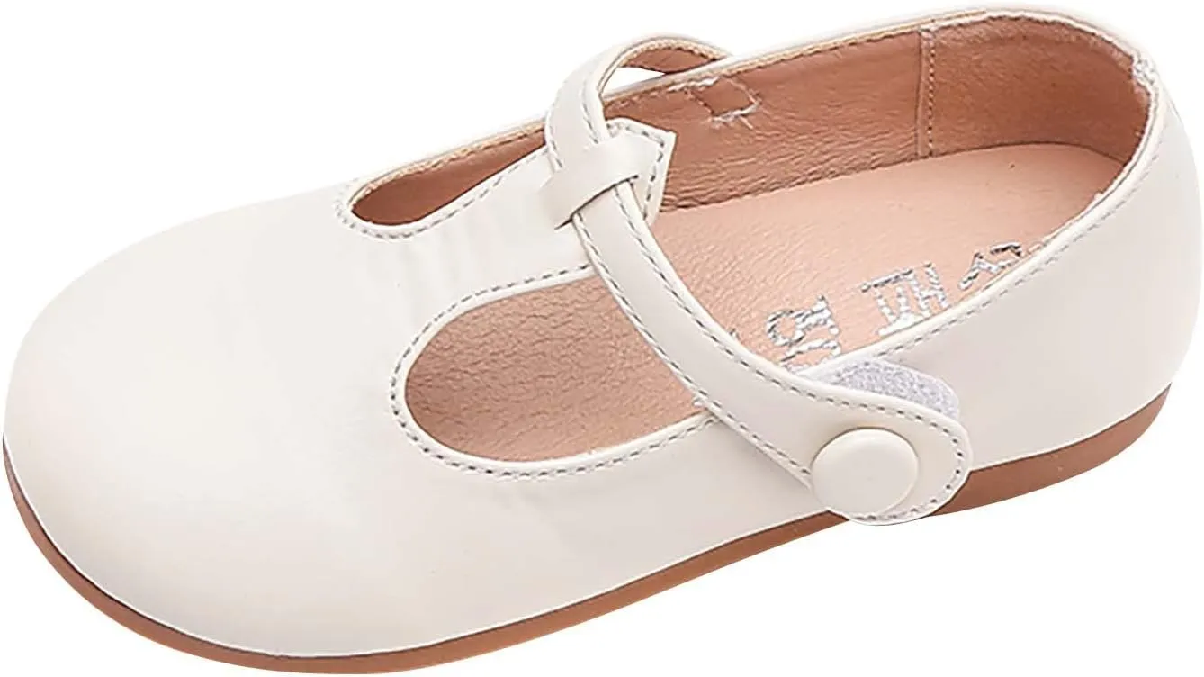 Baby Girl Princess Shoes Slip On Children's Soft-soled Baotou Anti-collision Sandals Soft-soled Dance Leather Shoes
