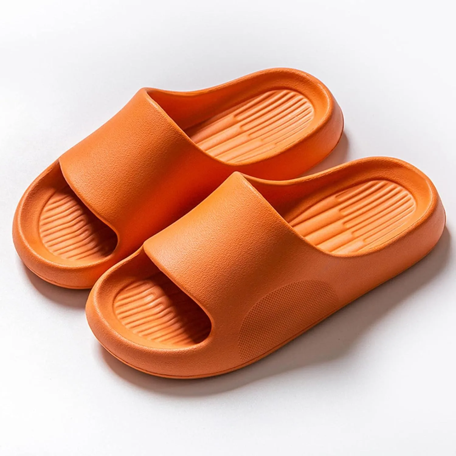 Bathroom Slipper Womens Pillow Slippers Mens Shower Shoes Bath Slippers Drainage Hole Comfortable Soft Sole
