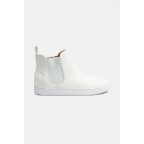 Beast Fashion Faux Suede Elastic Side Panel Sneakers