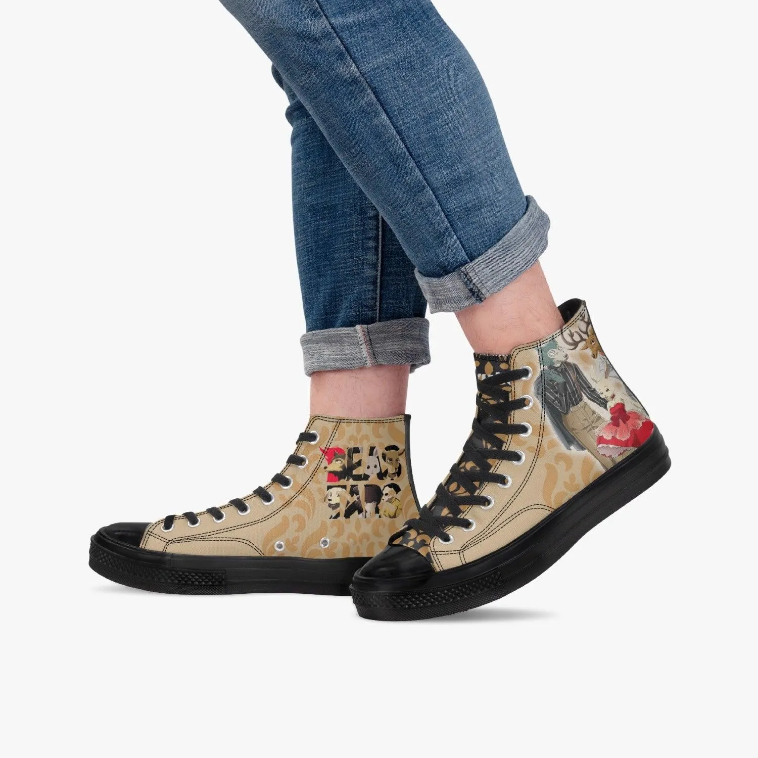 BeaStars Legoshi x Louis x Haru A-Star High Anime Shoes