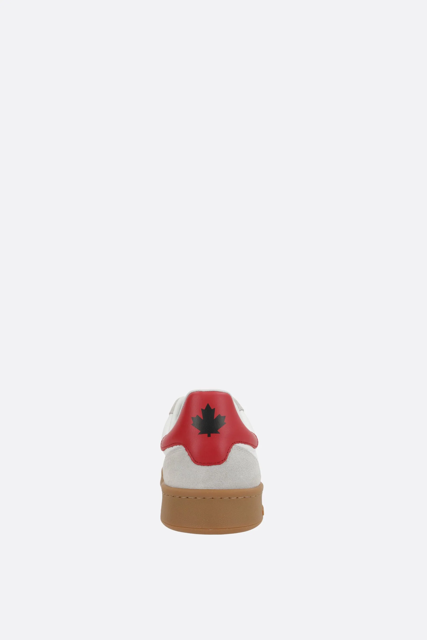 Boxer Leather and Suede Sneakers