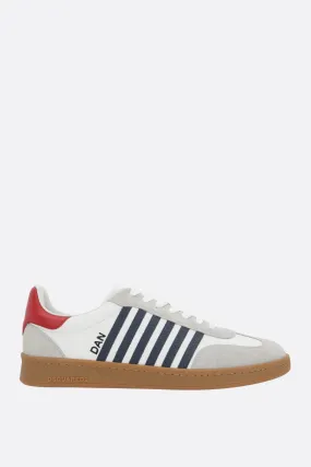 Boxer Leather and Suede Sneakers