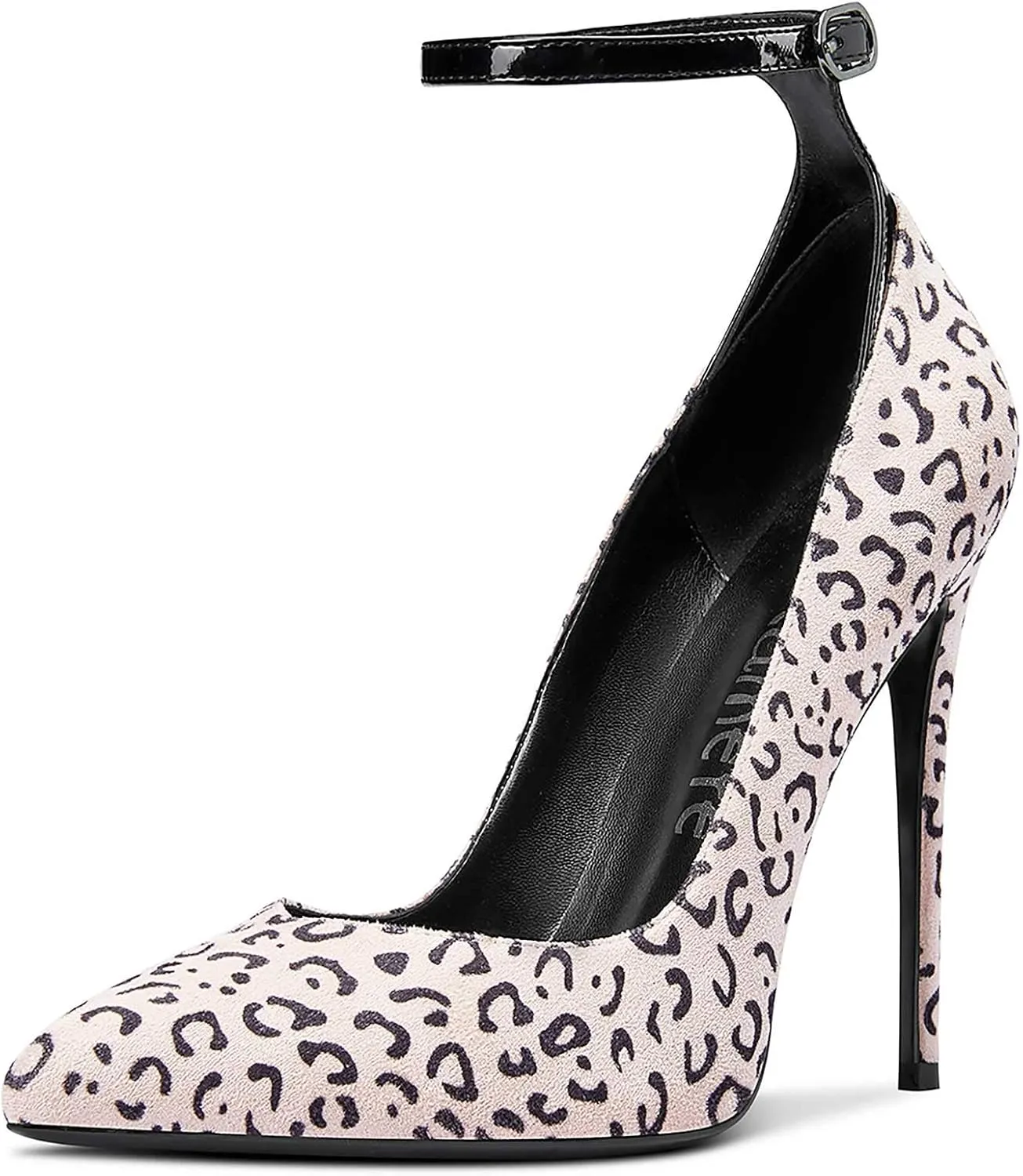 Castamere Womens Sexy Ankle Strap High Heels Pumps Elegant Pointy Toe Stilettos 12CM Heel Shoes