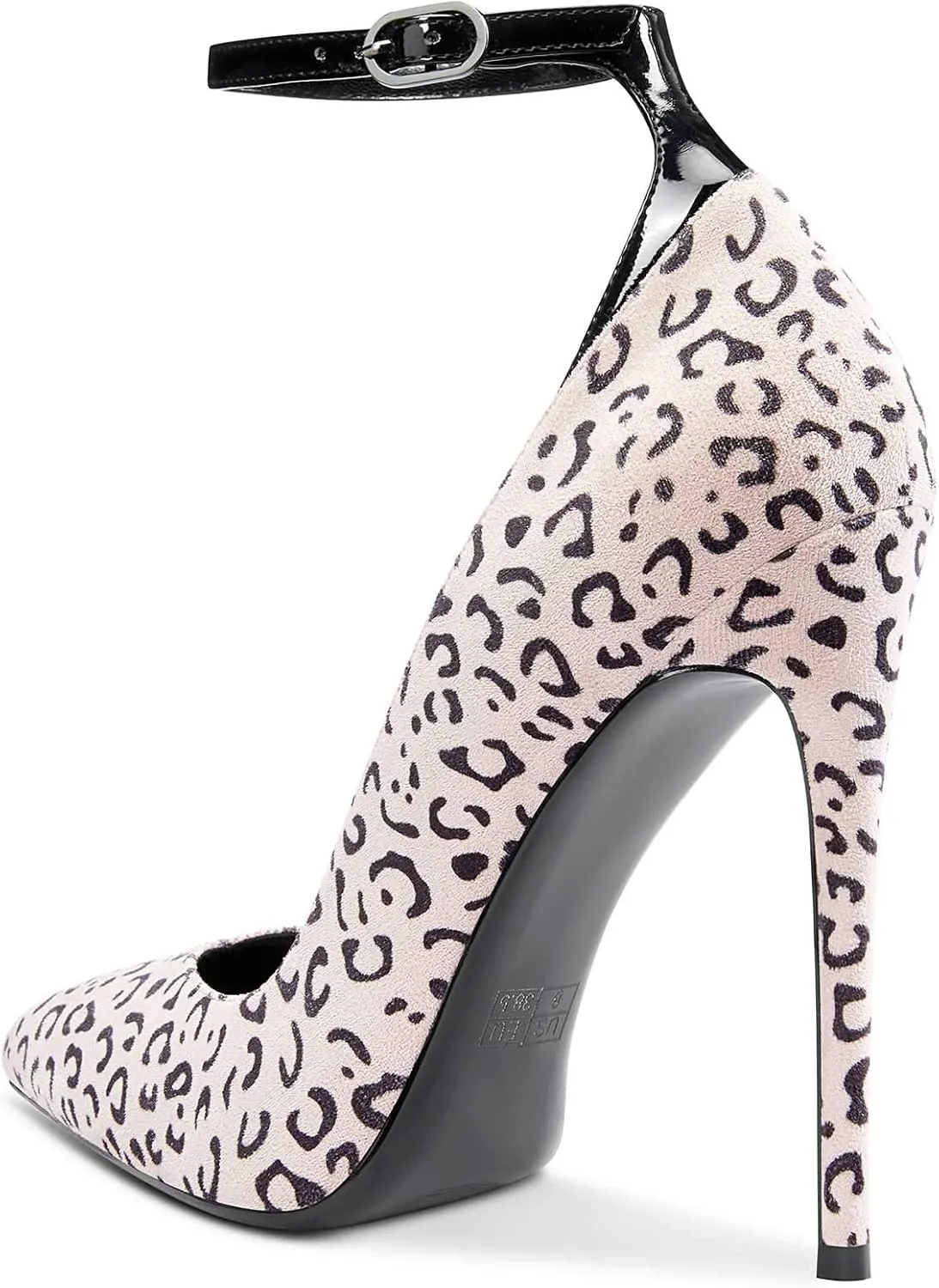 Castamere Womens Sexy Ankle Strap High Heels Pumps Elegant Pointy Toe Stilettos 12CM Heel Shoes
