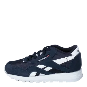 Classic Nylon Heritage Navy/White