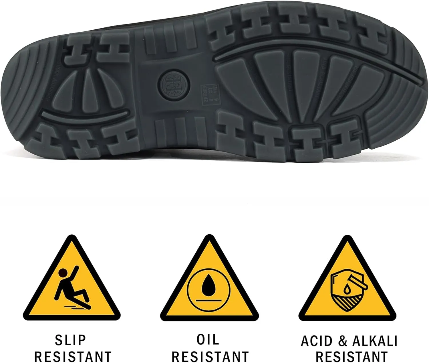 CONRAD Men's EH 6" Soft Toe/Composite Toe Slip Resistant Waterproof Anti-Puncture Work Boots, Durable & Breathable