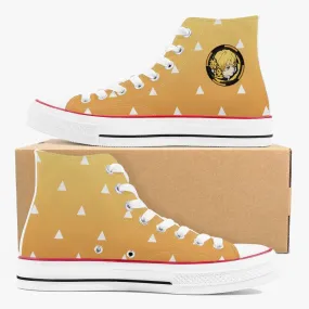 Demon Slayer Zenitsu Agatsuma A-Star High Anime Shoes