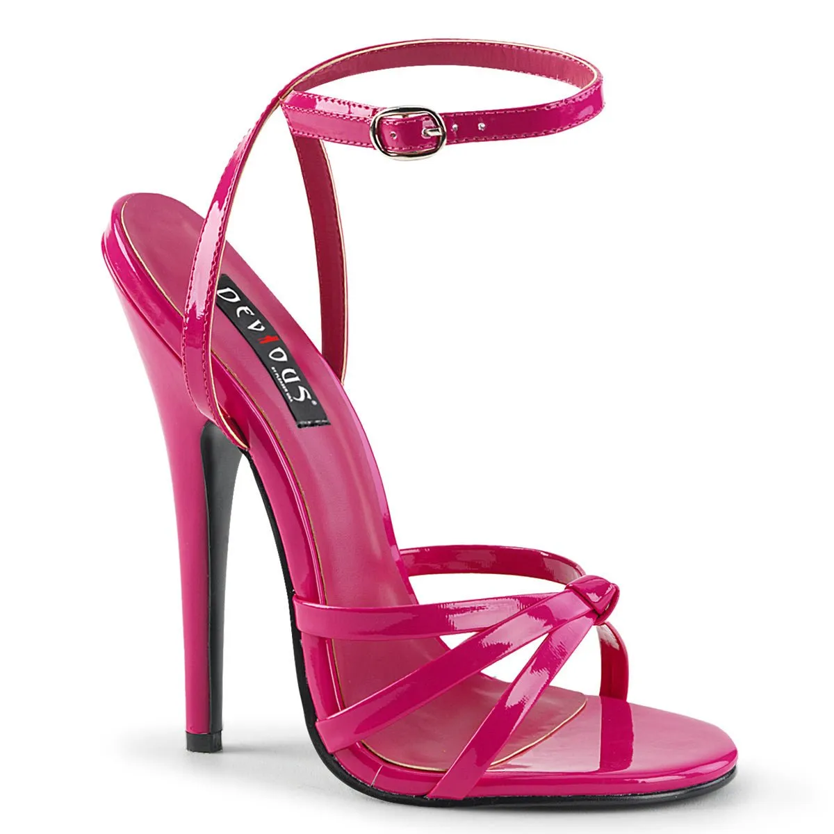 Devious Domina 108-1 Womens 6" Heel, Platform Strappy Sandals