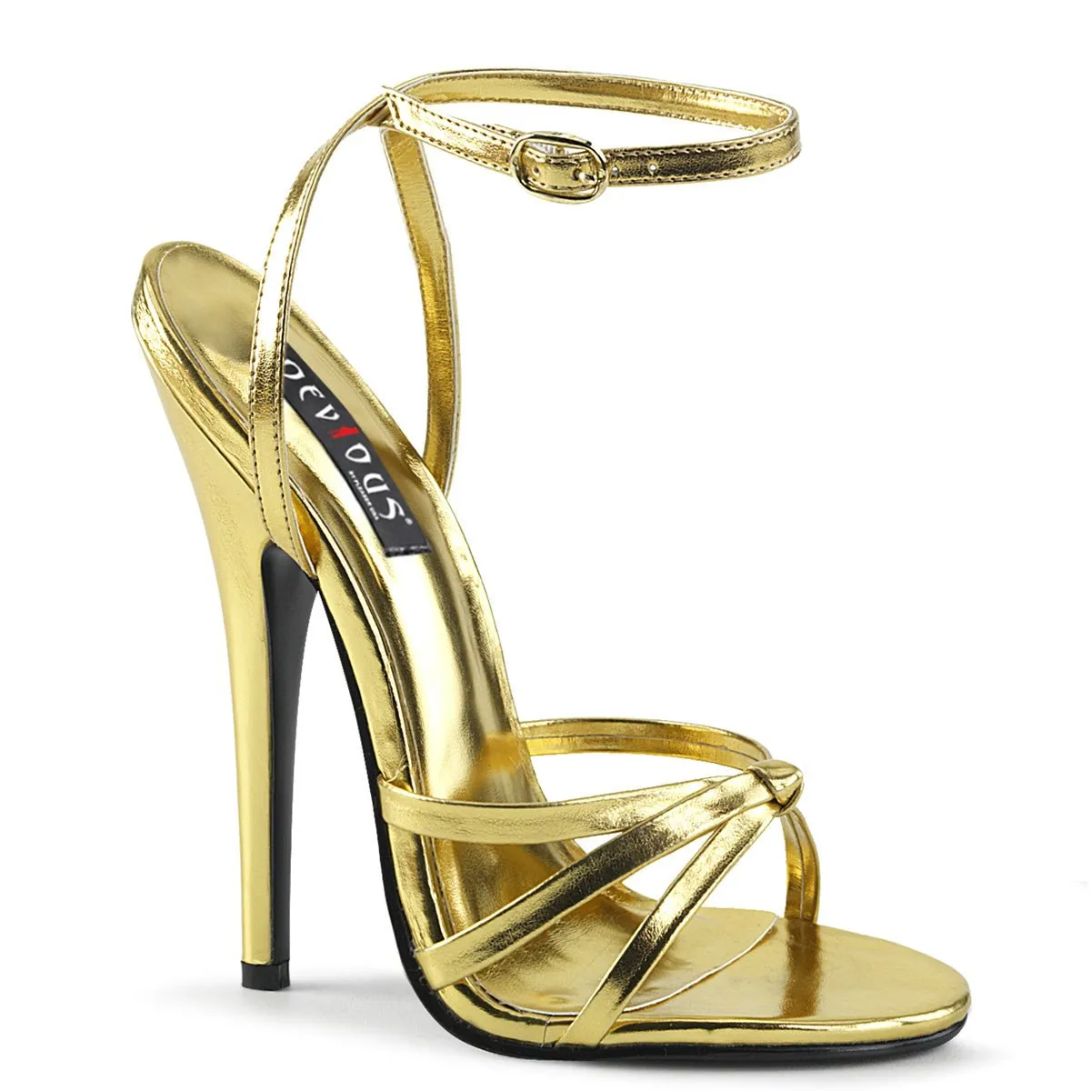 Devious Domina 108-1 Womens 6" Heel, Platform Strappy Sandals
