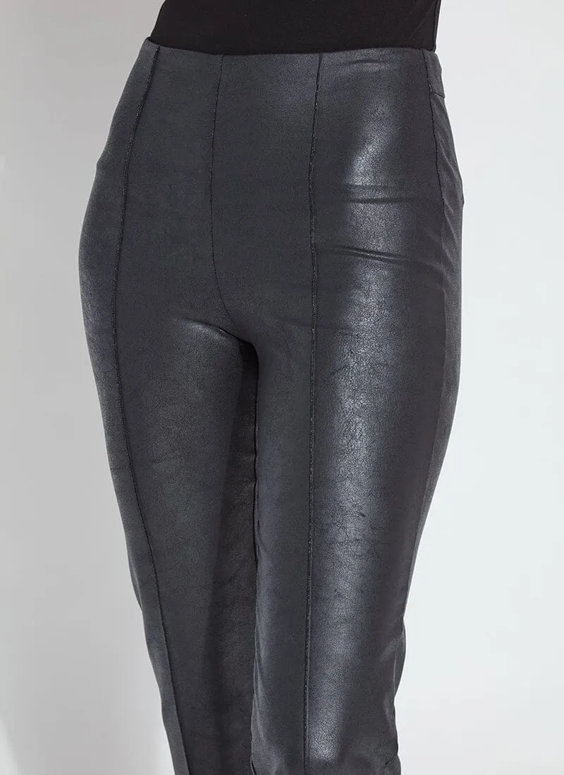 Elysse Foiled Leather Pant (Plus Size)