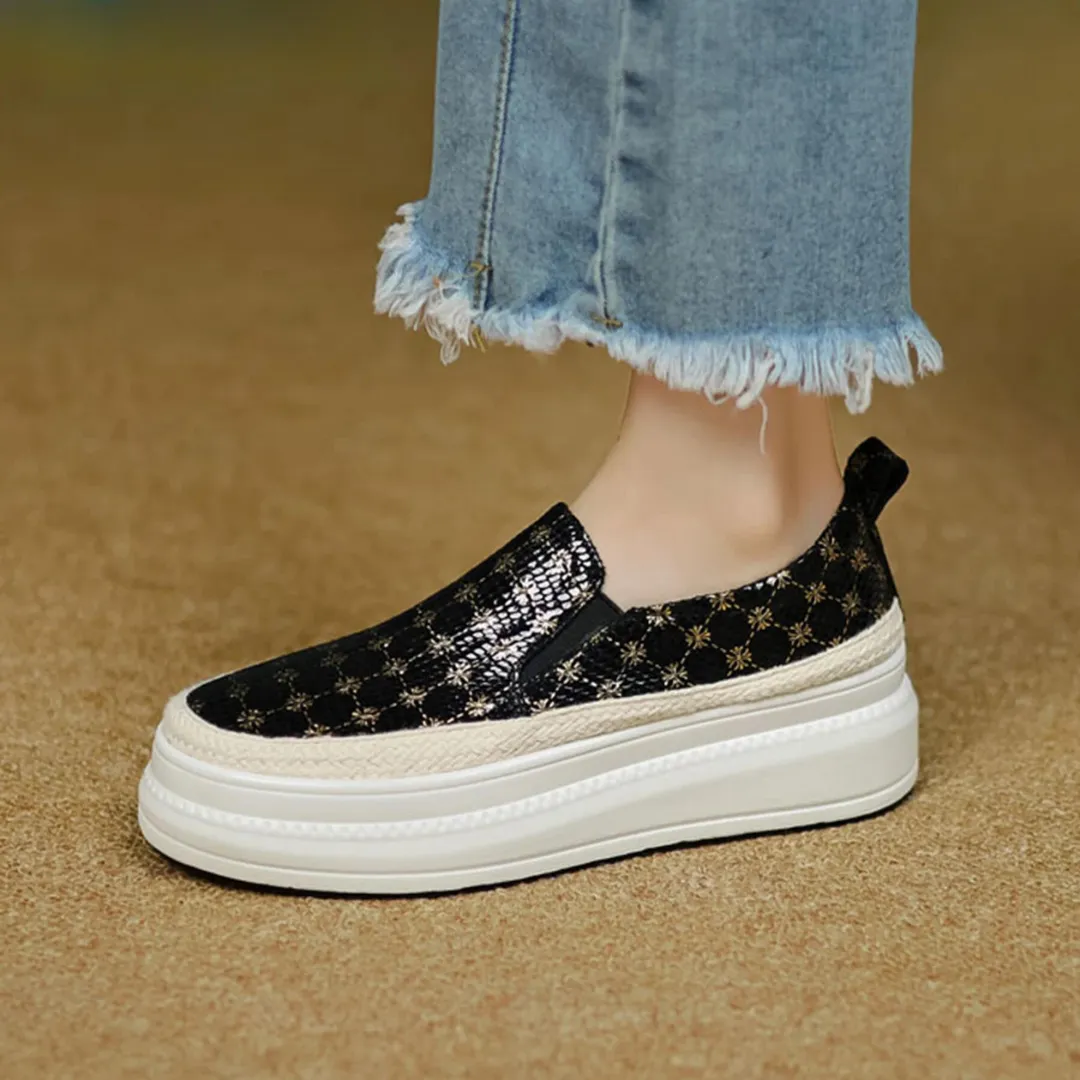 Emily - Casual Slip-On Platform Sneakers for Women