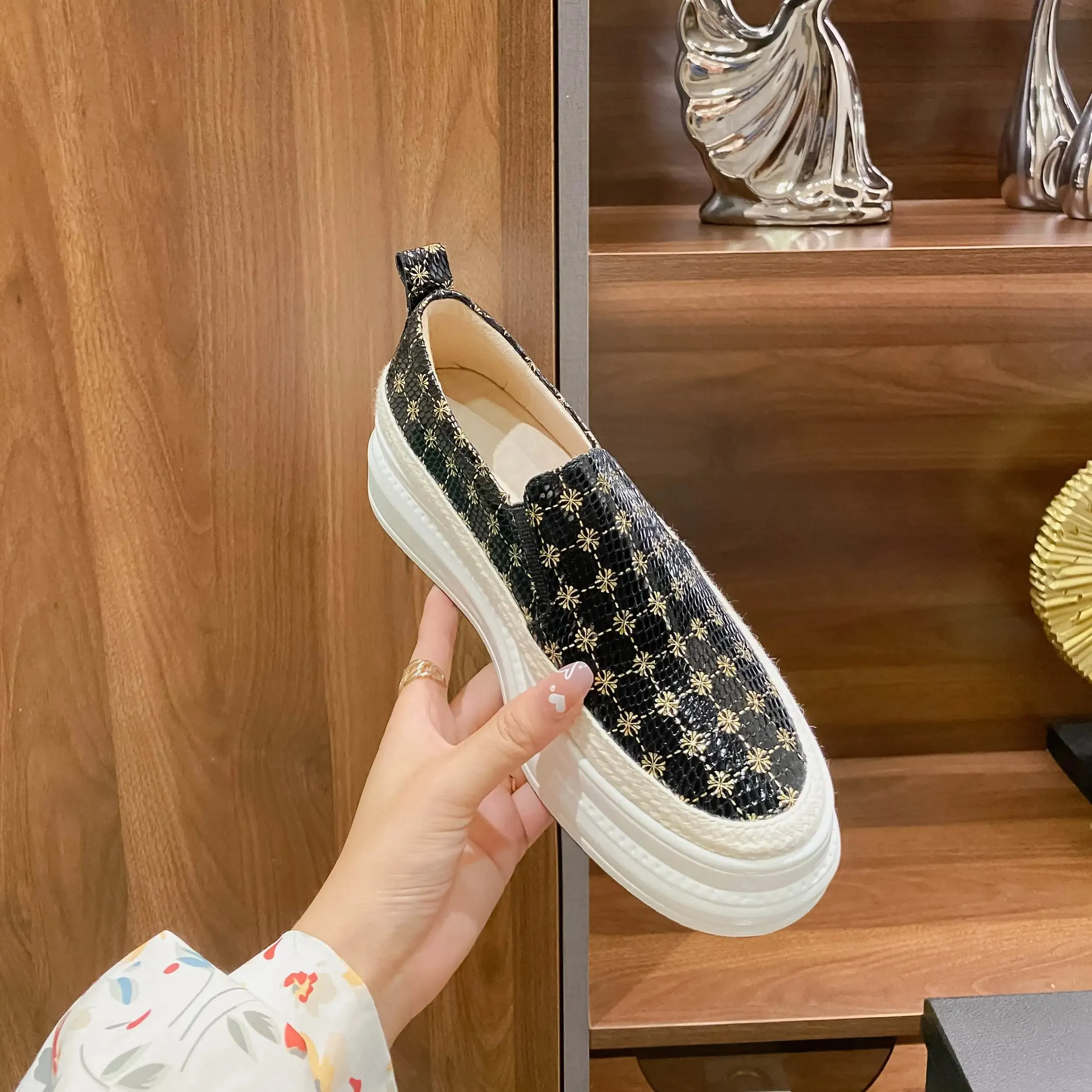 Emily - Casual Slip-On Platform Sneakers for Women
