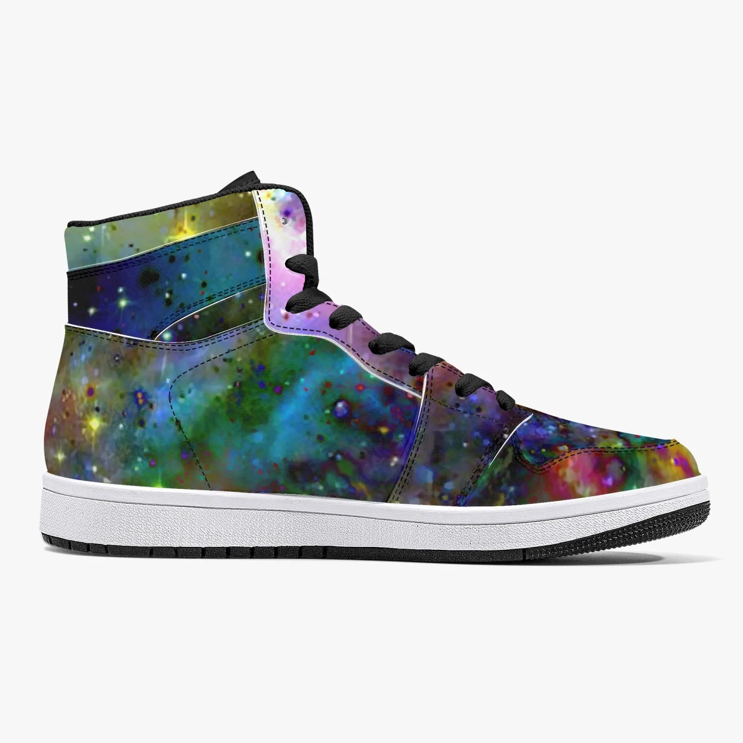 Kemrin Psychedelic Split-Style High-Top Sneakers