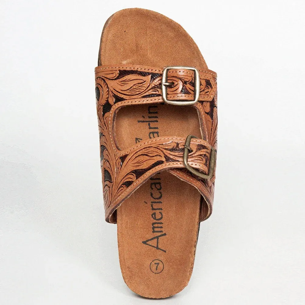 Knob Creek Western Leather Sandals