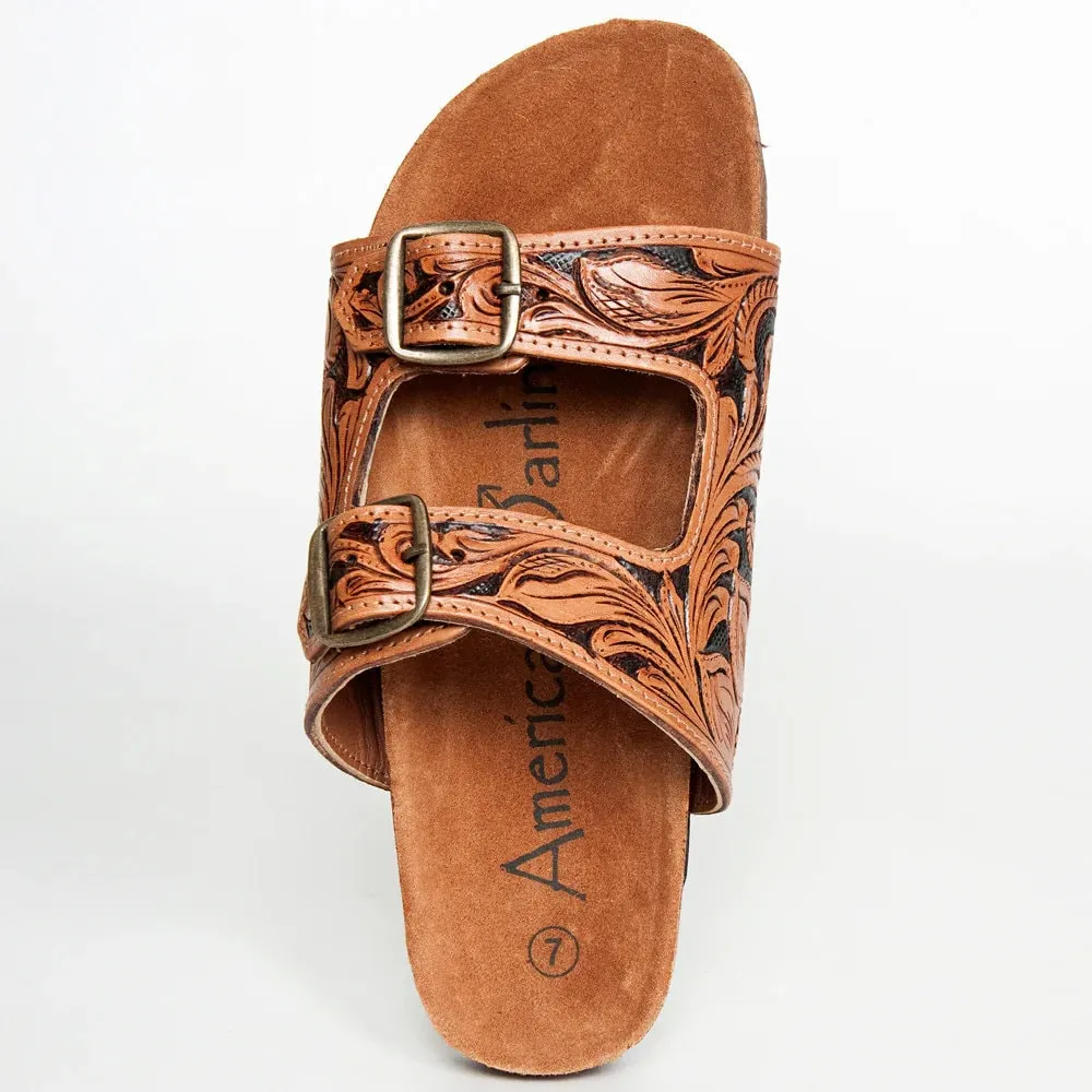 Knob Creek Western Leather Sandals