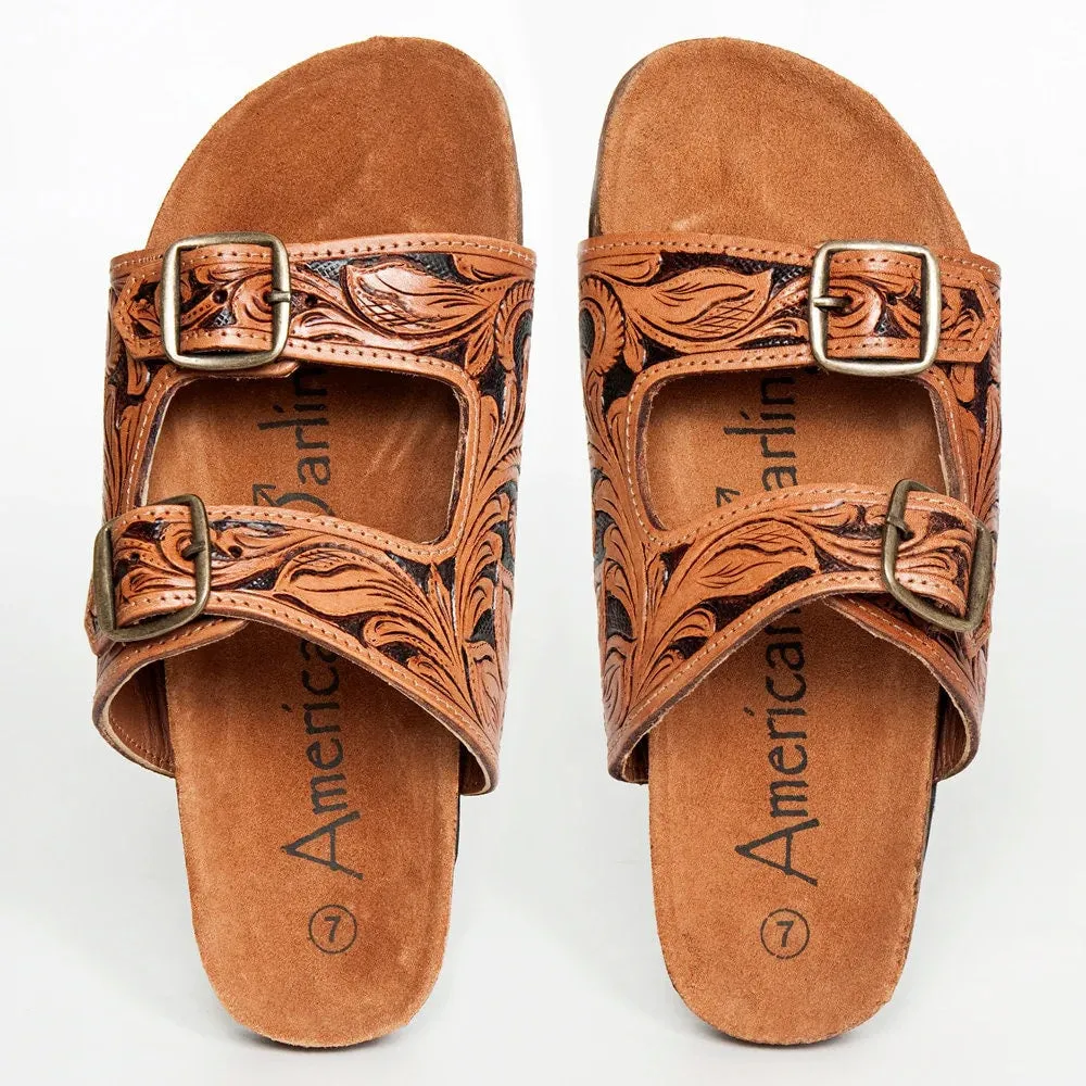 Knob Creek Western Leather Sandals