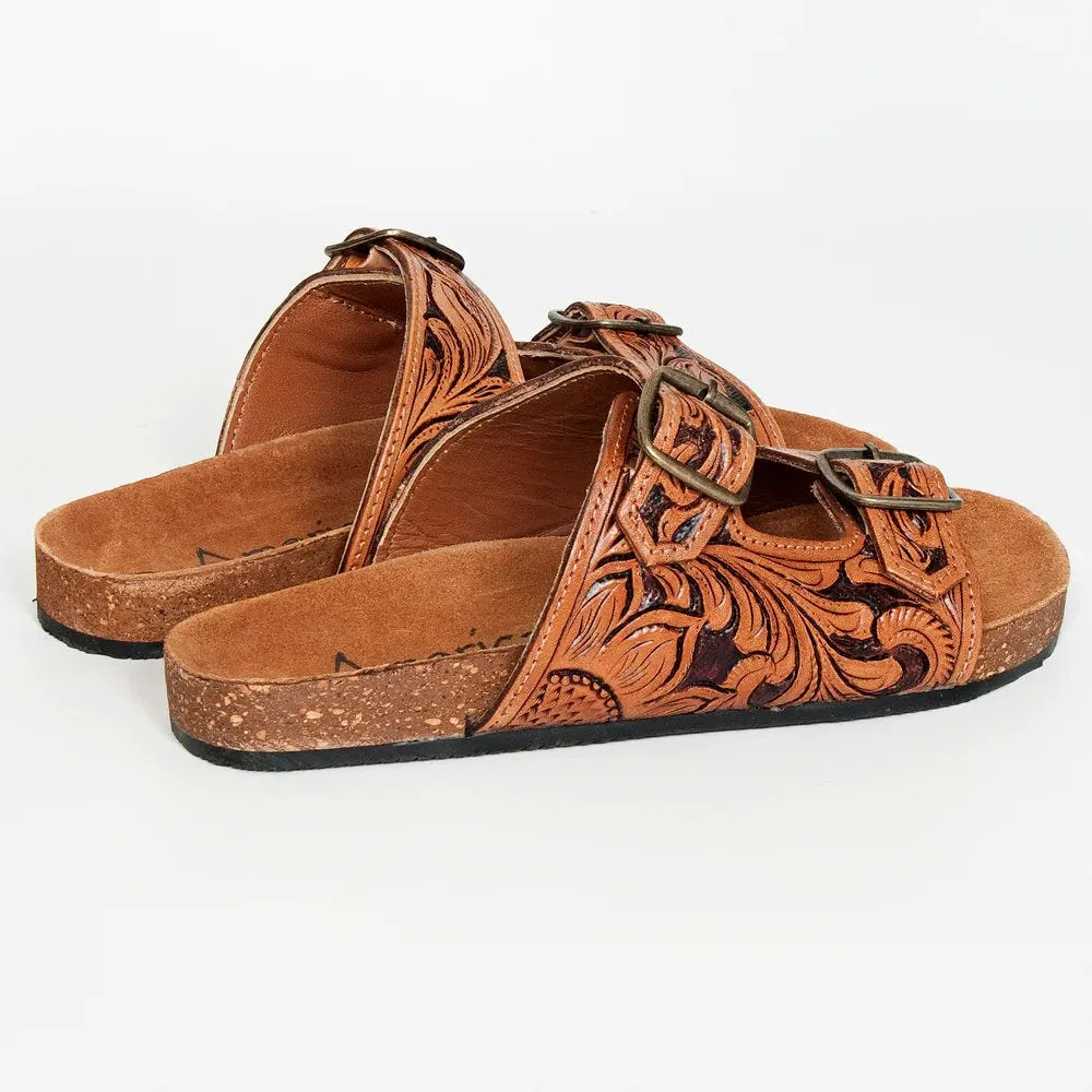 Knob Creek Western Leather Sandals