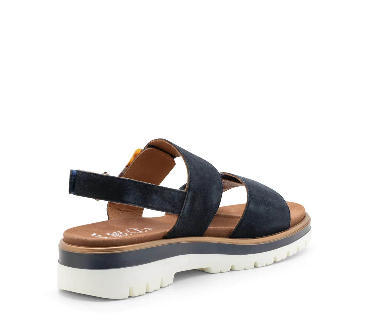 Marbella Women's Adjustable Sandal - Navy 02