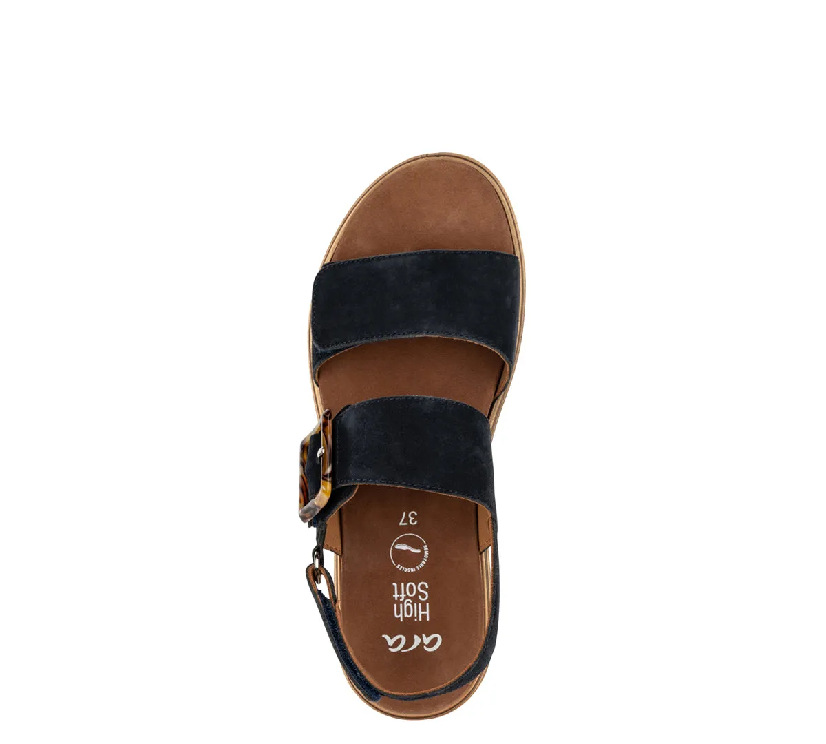 Marbella Women's Adjustable Sandal - Navy 02