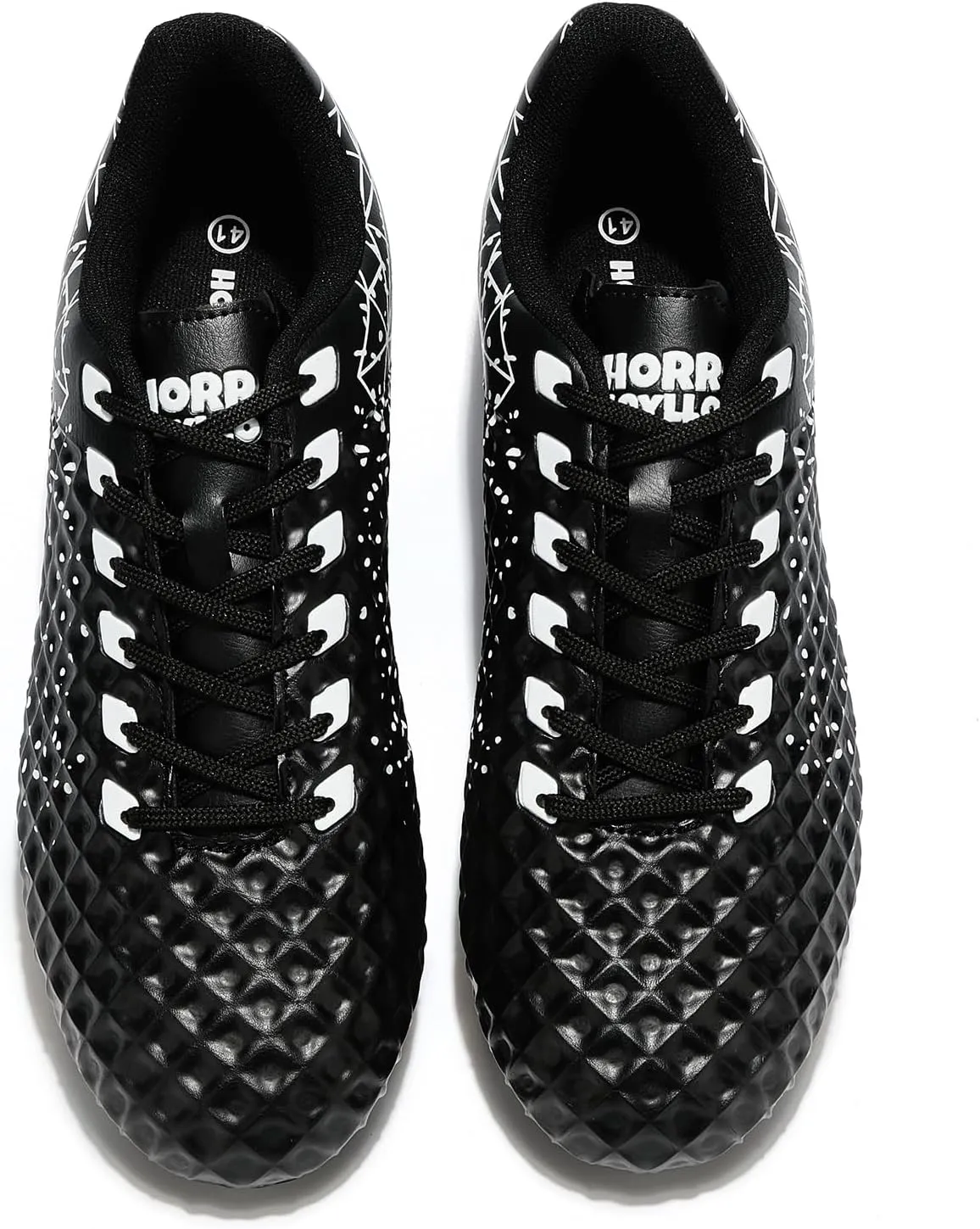 Men's Soccer Cleats Outdoor Football Shoes Durable Firm Ground Lightweight Adult Rugby Boots
