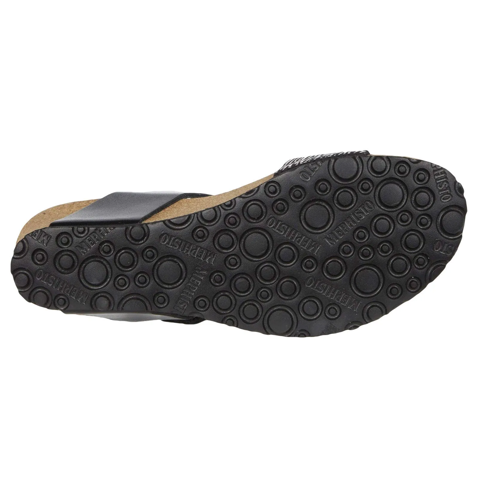 Mephisto Lissandra Full Grain Printed Leather Women's Wedge Sandals