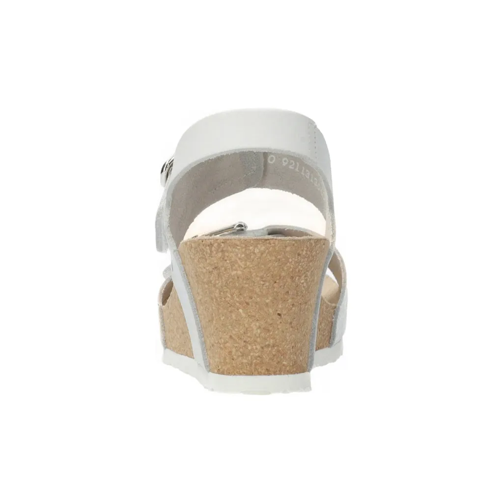Mephisto Lissandra Full Grain Printed Leather Women's Wedge Sandals