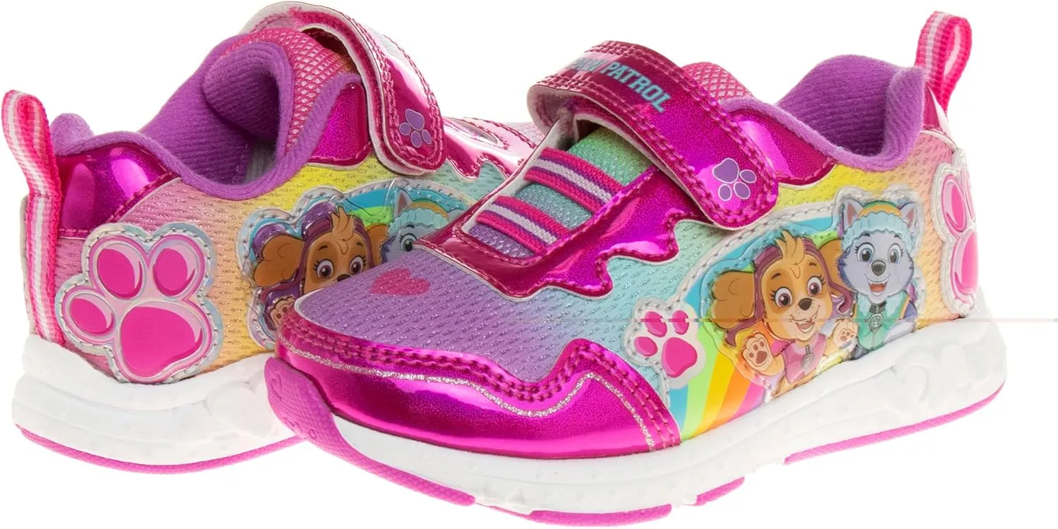 Nickelodeon Girl's Paw Patrol Light Up Laceless Shoes (Toddler/Little Girl)