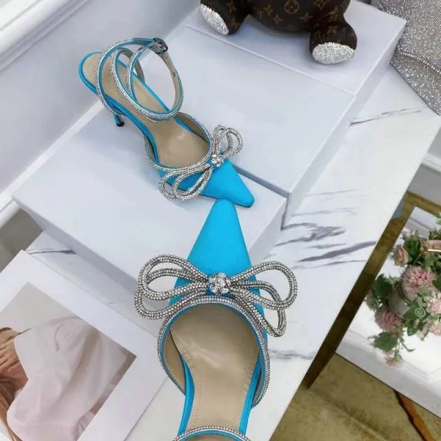 Princess Embellished Tie Up Heels