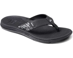Reef Santa Ana Black White Women's Sandal