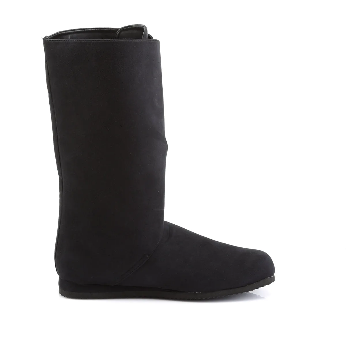 RENAISSANCE-100 Fancy Dress Costume Funtasma Men's Boots Black Microfiber