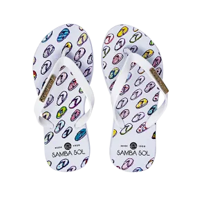 Samba Sol Kid's YoungArts Collection Flip Flops - Isabela Dos Santos
