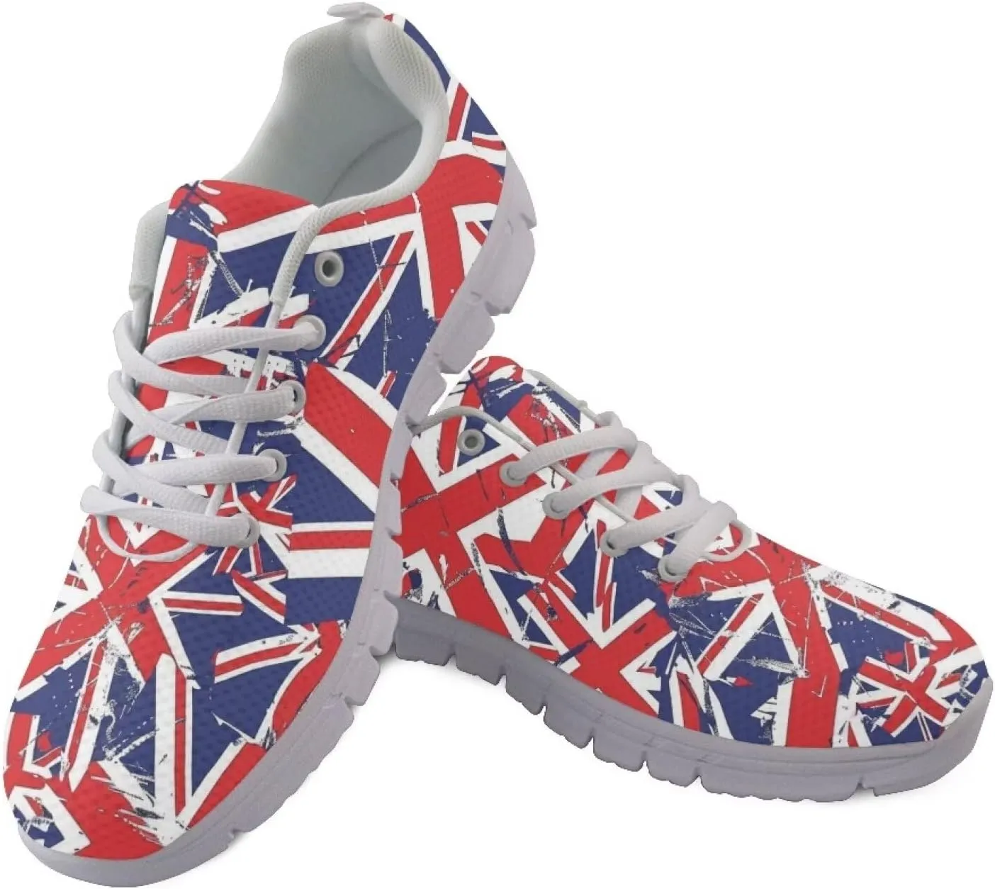 Sneakers for Women Light Lace-up Flats Sneakers Fashion Outdoor Walking Running Shoes