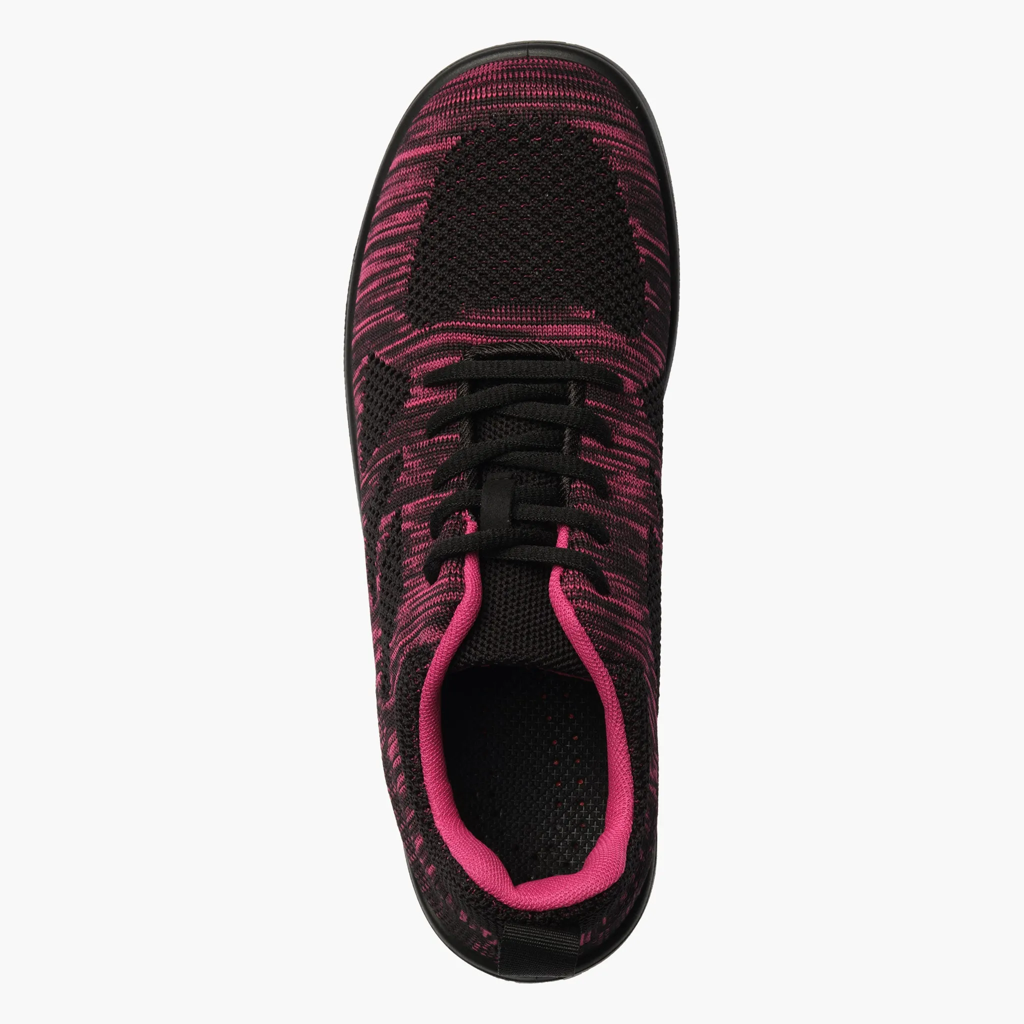 Sneakers Linda black/fuchsia, Black/Fuxia