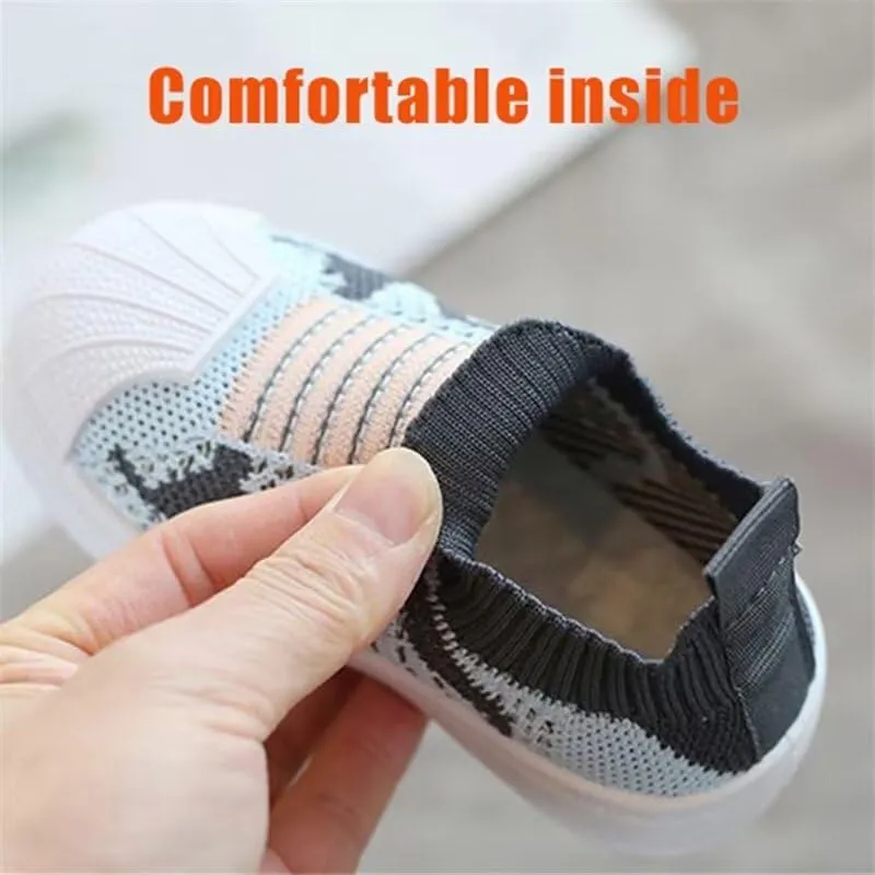 Toddler Boys Girls Breathable Mesh Flats for Walking Running School