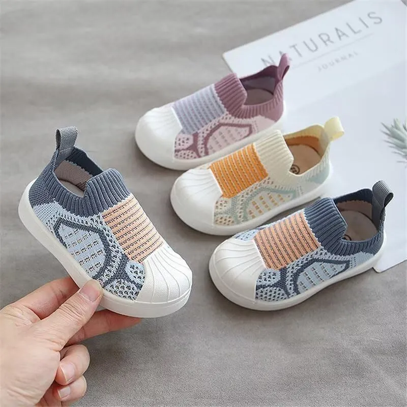 Toddler Boys Girls Breathable Mesh Flats for Walking Running School