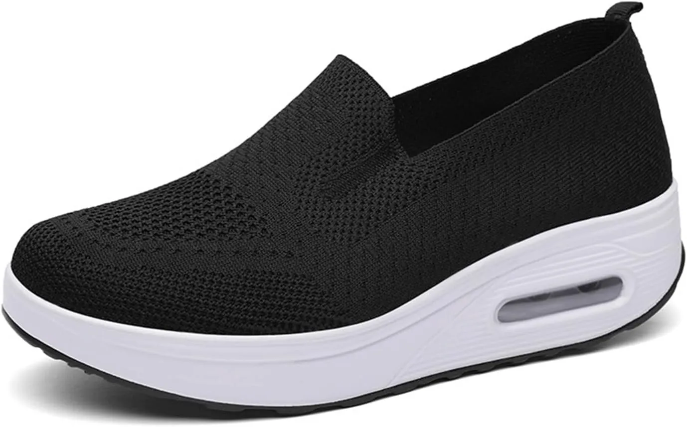 Women Orthopedic Sneakers Slip-On Light Air Cushion Orthopedic Sneakers Women's Fashion Sneakers