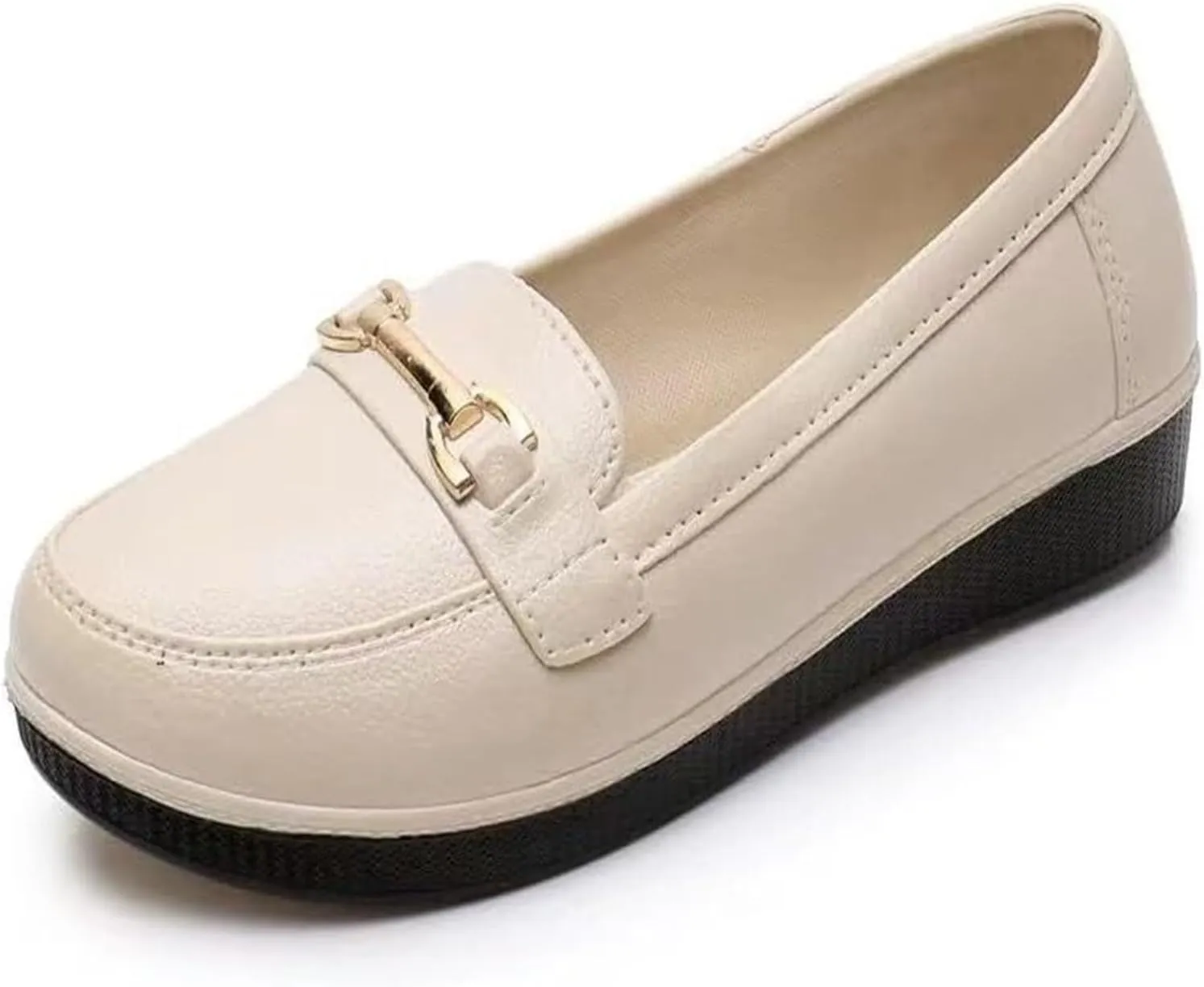 Women's Loafers, Slip-on, Non-Slip, Comfortable Shoes for Driving, Walking and Working, Lightweight Breathable Shoes